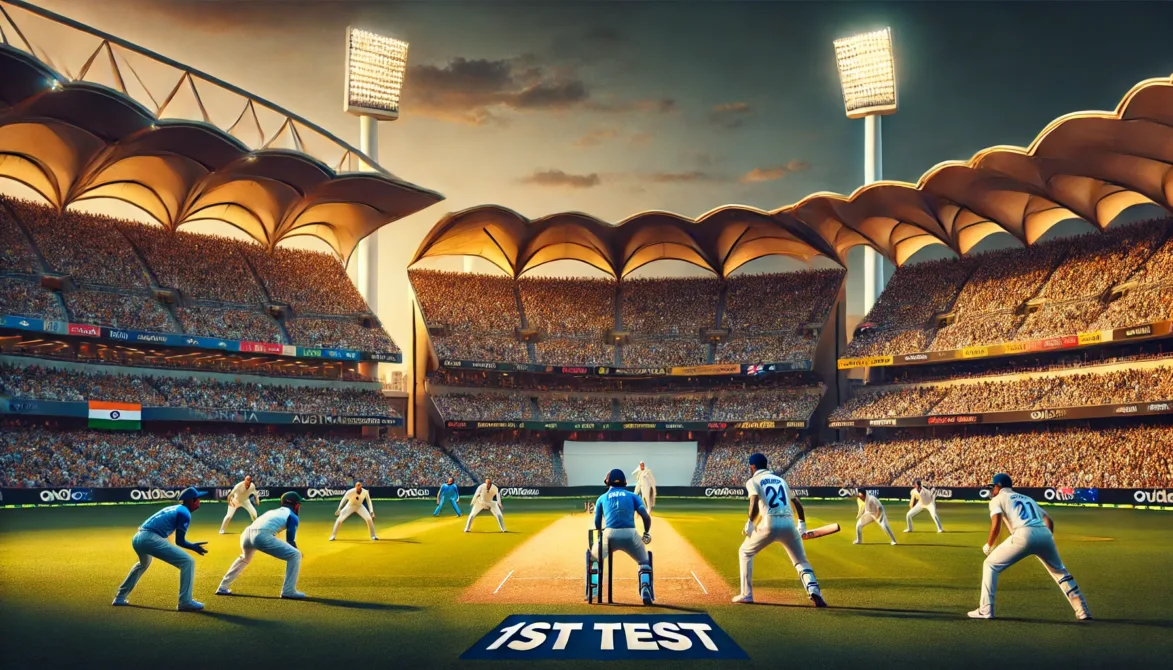 India vs Australia 1st Test 2024 live score