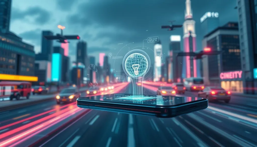 futuristic device debuts