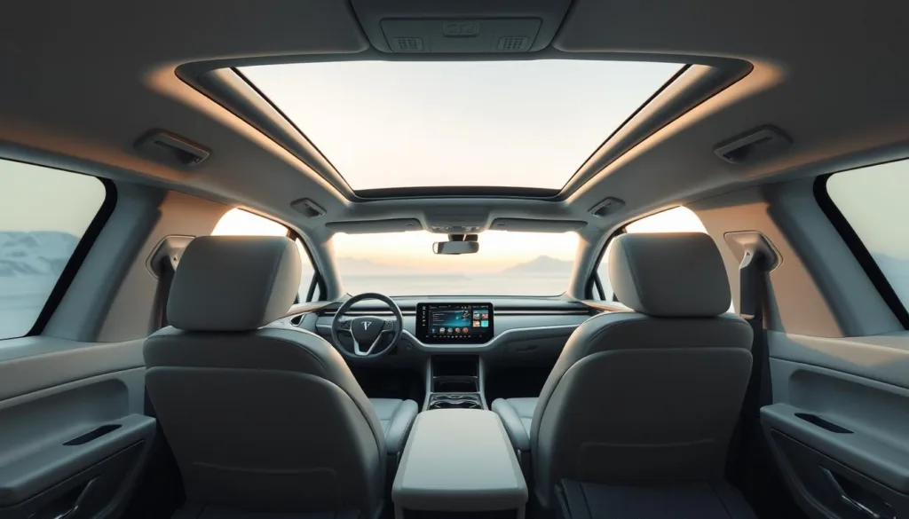 spacious interior
